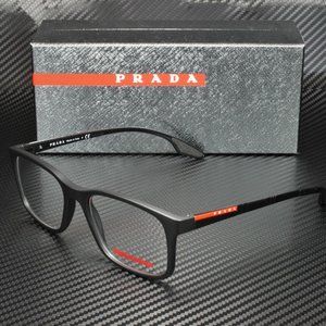 Prada Men's Matte Black Eyeglasses!